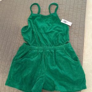 Terry romper NWT